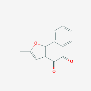 molecular formula C13H8O3 B092531 2-Methylnaphtho[1,2-b]furan-4,5-dione CAS No. 17112-93-5