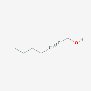molecular formula C7H12O B092533 2-Heptyn-1-ol CAS No. 1002-36-4