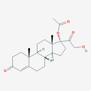molecular formula C23H32O5 B092537 Cortexolone 17-acetate CAS No. 19357-45-0