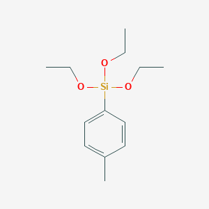 molecular formula C13H22O3Si B092550 Triethoxy-p-tolylsilane CAS No. 18412-57-2