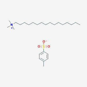 molecular formula C26H49NO3S B092562 Trimethylcetylammonium p-toluenesulfonate CAS No. 138-32-9