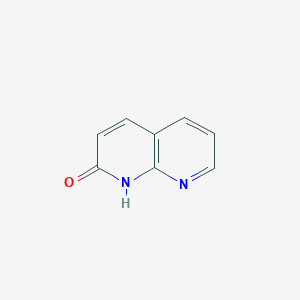 molecular formula C8H6N2O B092563 1,8-萘啶-2(1H)-酮 CAS No. 15936-09-1