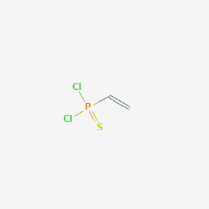 molecular formula C2H3Cl2PS B092565 Phosphonothioic dichloride, ethenyl- CAS No. 15849-99-7