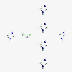 Hexakis(1H-imidazole-N3)nickel(2+) dichloride