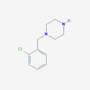 molecular formula C11H15ClN2 B092573 1-(2-Chlorobenzyl)piperazine CAS No. 17532-19-3