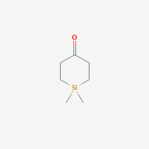 molecular formula C7H14OSi B092578 1,1-Dimethylsilinan-4-one CAS No. 18276-42-1
