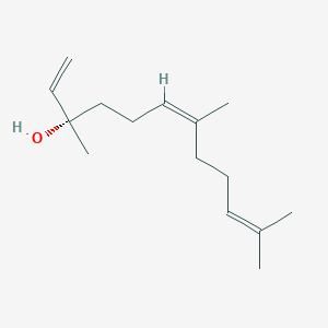 molecular formula C15H26O B092582 Peruviol CAS No. 142-50-7