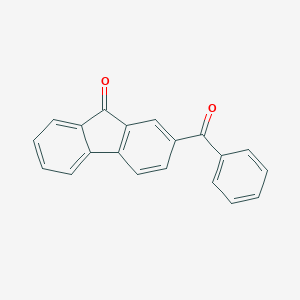 molecular formula C20H12O2 B092584 2-Benzoyl-9H-fluoren-9-one CAS No. 16275-68-6