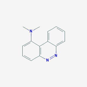 molecular formula C14H13N3 B092592 N,N-Dimethylbenzo[c]cinnolin-1-amine CAS No. 16371-75-8
