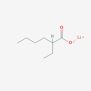 molecular formula C8H15LiO2 B092599 Lithium 2-ethylhexanoate CAS No. 15590-62-2