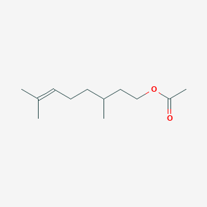 molecular formula C12H22O2 B092600 Citronellyl Acetate CAS No. 150-84-5