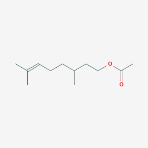 molecular formula C12H22O2 B092600 乙酸香茅酯 CAS No. 150-84-5