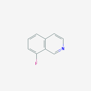molecular formula C9H6FN B092601 8-Fluoroisoquinoline CAS No. 1075-00-9