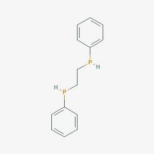 molecular formula C14H16P2 B092611 1,2-Bis(phenylphosphino)ethane CAS No. 18899-64-4