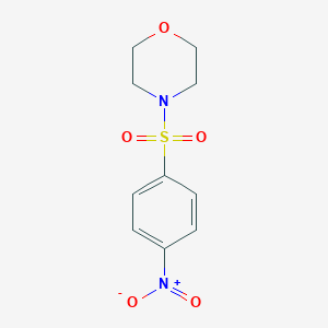 molecular formula C10H12N2O5S B092614 4-[(4-硝基苯基)磺酰基]吗啉 CAS No. 1024-30-2
