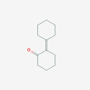 molecular formula C12H18O B092620 2-环己叉亚烷基环己酮 CAS No. 1011-12-7