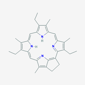 2,7,12,18-Tetramethyl-3,8,17-triethyl-13,15-ethano-21H,23H-porphyrin
