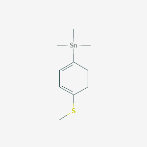 Stannane, trimethyl(4-(methylthio)phenyl)-