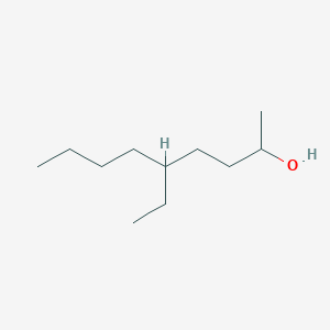 molecular formula C11H24O B092646 5-Ethyl-2-nonanol CAS No. 103-08-2