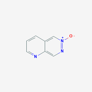 molecular formula C7H5N3O B009265 Pyrido(2,3-d)pyridazine 6-oxide CAS No. 19866-61-6