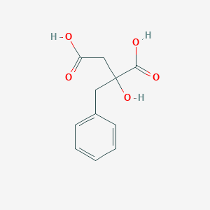 molecular formula C11H12O5 B092667 2-Benzylmalic acid CAS No. 16947-49-2