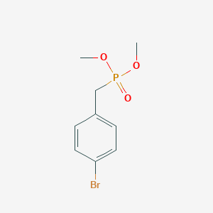 molecular formula C9H12BrO3P B092668 1-Bromo-4-(dimethoxyphosphorylmethyl)benzene CAS No. 17211-08-4