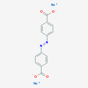 molecular formula C14H8N2Na2O4 B009267 Disodium 4,4'-azobisbenzoate CAS No. 19672-24-3