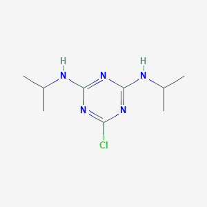 molecular formula C9H16N5Cl<br>C9H16ClN5 B092685 Propazine CAS No. 139-40-2