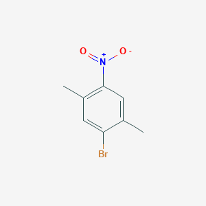 molecular formula C8H8BrNO2 B092686 1-Bromo-2,5-dimethyl-4-nitrobenzene CAS No. 15540-81-5