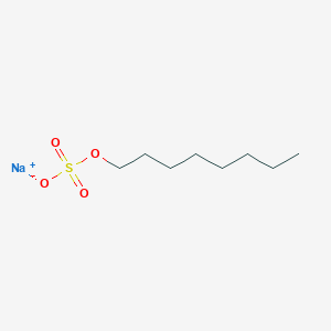 molecular formula C8H18NaO4S B092688 Sodium octyl sulfate CAS No. 142-31-4