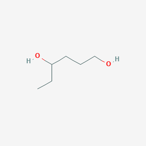 molecular formula C6H14O2 B092695 Hexane-1,4-diol CAS No. 16432-53-4