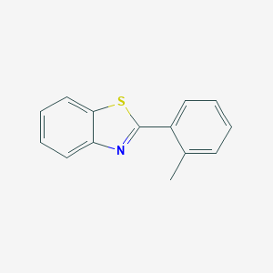 molecular formula C14H11NS B092702 2-(o-Tolyl)benzothiazole CAS No. 15903-58-9
