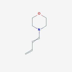molecular formula C8H13NO B092707 4-(Buta-1,3-dien-1-yl)morpholine CAS No. 19352-93-3
