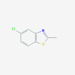 molecular formula C8H6ClNS B092711 5-Chloro-2-methylbenzothiazole CAS No. 1006-99-1