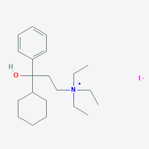 molecular formula C21H36INO B092720 Tridihexethyl iodide CAS No. 125-99-5