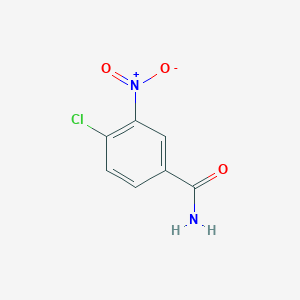 molecular formula C7H5ClN2O3 B092726 4-Chloro-3-nitrobenzamide CAS No. 16588-06-0