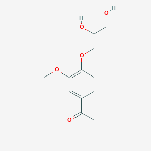 molecular formula C13H18O5 B092728 Meprophendiol CAS No. 1087-06-5