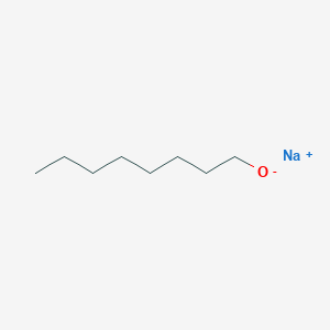 molecular formula C8H17NaO B092732 Sodium octylate CAS No. 17158-60-0