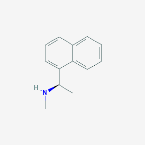 molecular formula C13H15N B092736 (R)-N-Methyl-1-(naphthalen-1-yl)ethanamine CAS No. 15297-33-3