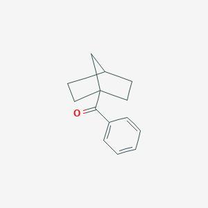 molecular formula C14H16O B092747 4-Bicyclo[2.2.1]heptanyl(phenyl)methanone CAS No. 1015-14-1