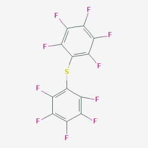 molecular formula C12F10S B092754 Pentafluorophenyl sulfide CAS No. 1043-50-1