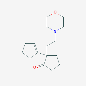molecular formula C16H25NO2 B092766 Cyclexanone CAS No. 15301-52-7