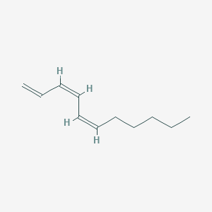 molecular formula C11H18 B009277 (Z,Z)-Undeca-1,3,5-triene CAS No. 19883-26-2