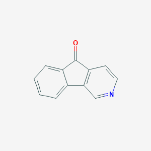 molecular formula C12H7NO B092773 5H-茚并[1,2-c]吡啶-5-酮 CAS No. 18631-22-6