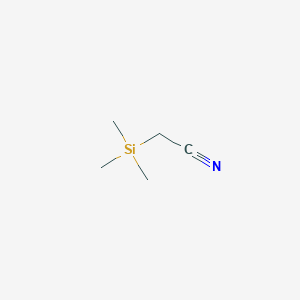 molecular formula C5H11NSi B092778 （三甲基甲硅烷基）乙腈 CAS No. 18293-53-3