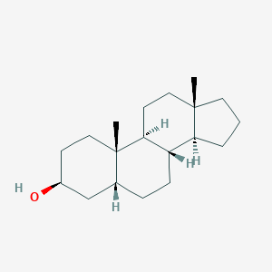 molecular formula C19H32O B092779 5beta-Androstan-3beta-ol CAS No. 15360-52-8