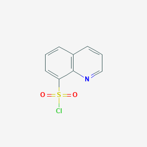 molecular formula C9H6ClNO2S B092790 8-喹啉磺酰氯 CAS No. 18704-37-5