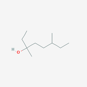 molecular formula C10H22O B092798 3,6-Dimethyloctan-3-ol CAS No. 151-19-9
