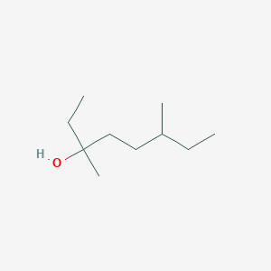 molecular formula C10H22O B092798 3,6-Dimethyl-3-octanol CAS No. 151-19-9