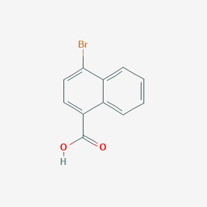 molecular formula C11H7BrO2 B092810 4-Bromo-1-naphthoic acid CAS No. 16650-55-8